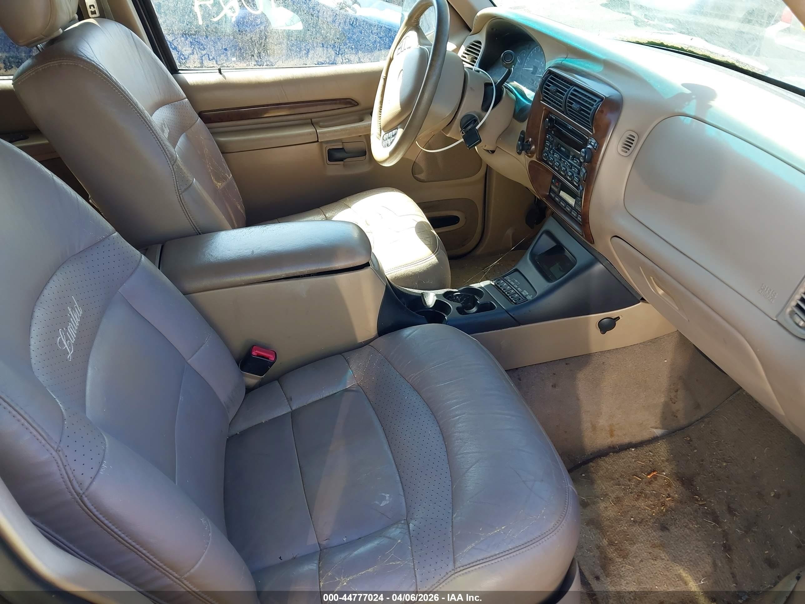 2001 Ford Explorer Limited Синий vin: 1FMDU85P01ZA33986