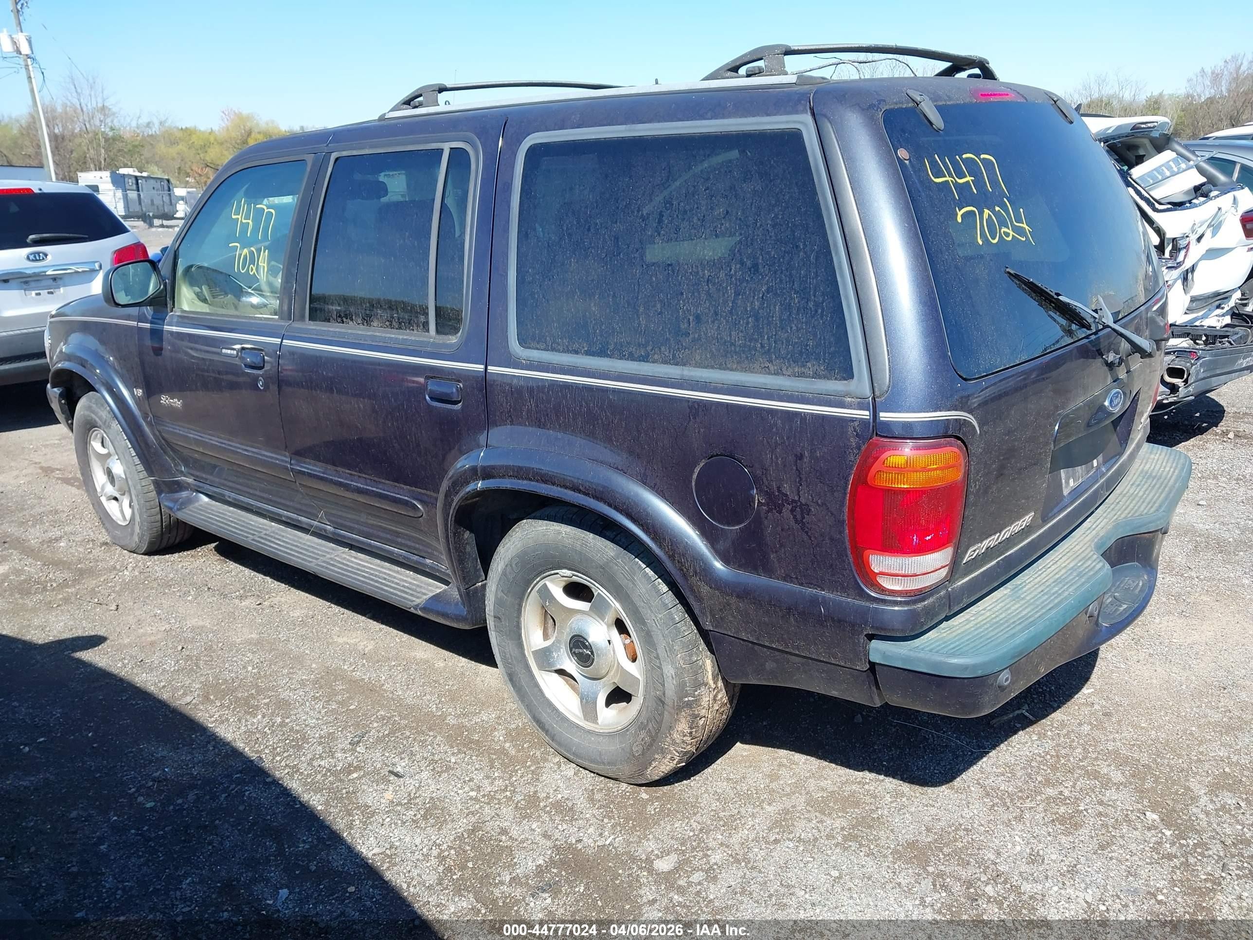 2001 Ford Explorer Limited Синий vin: 1FMDU85P01ZA33986