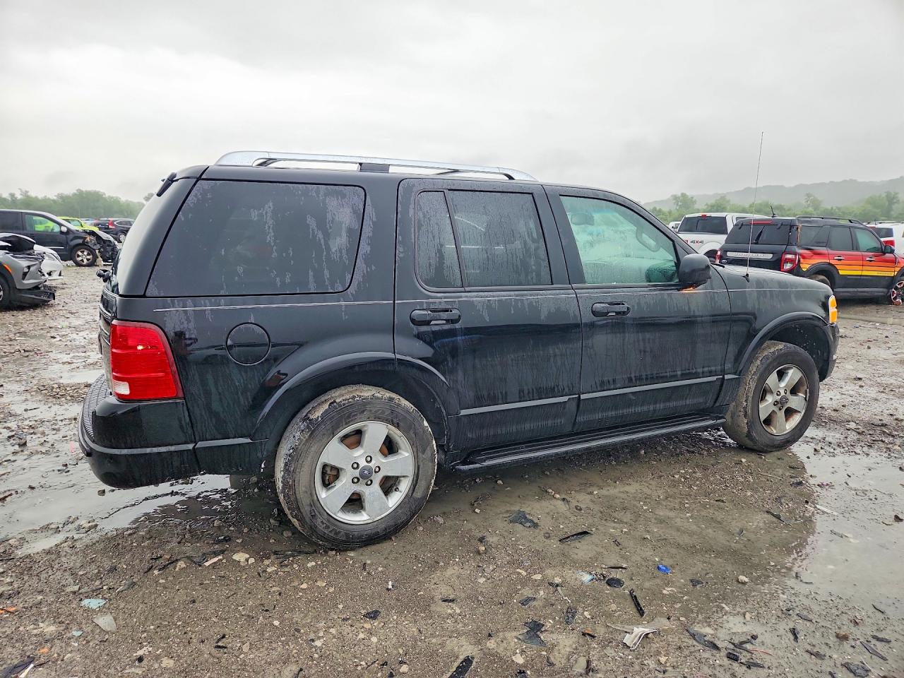 2003 Ford Explorer Limited Black vin: 1FMDU85W53ZA48297