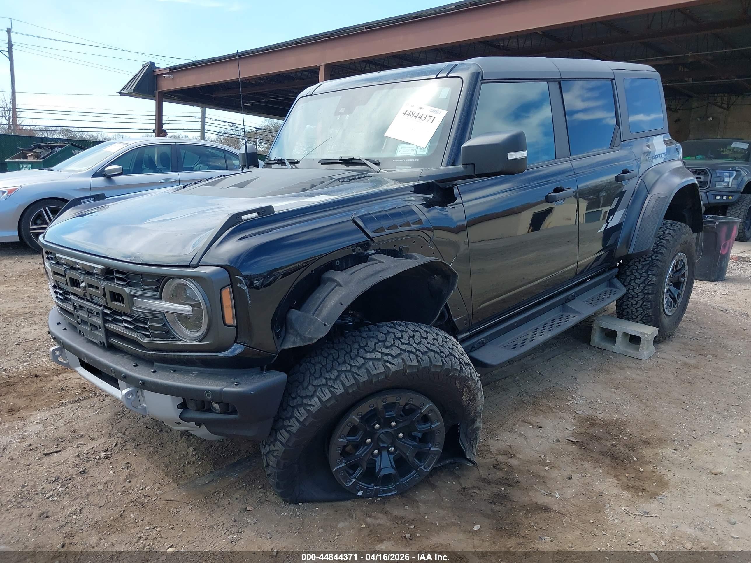 2024 Ford Bronco Raptor Black vin: 1FMEE0RR3RLA62895