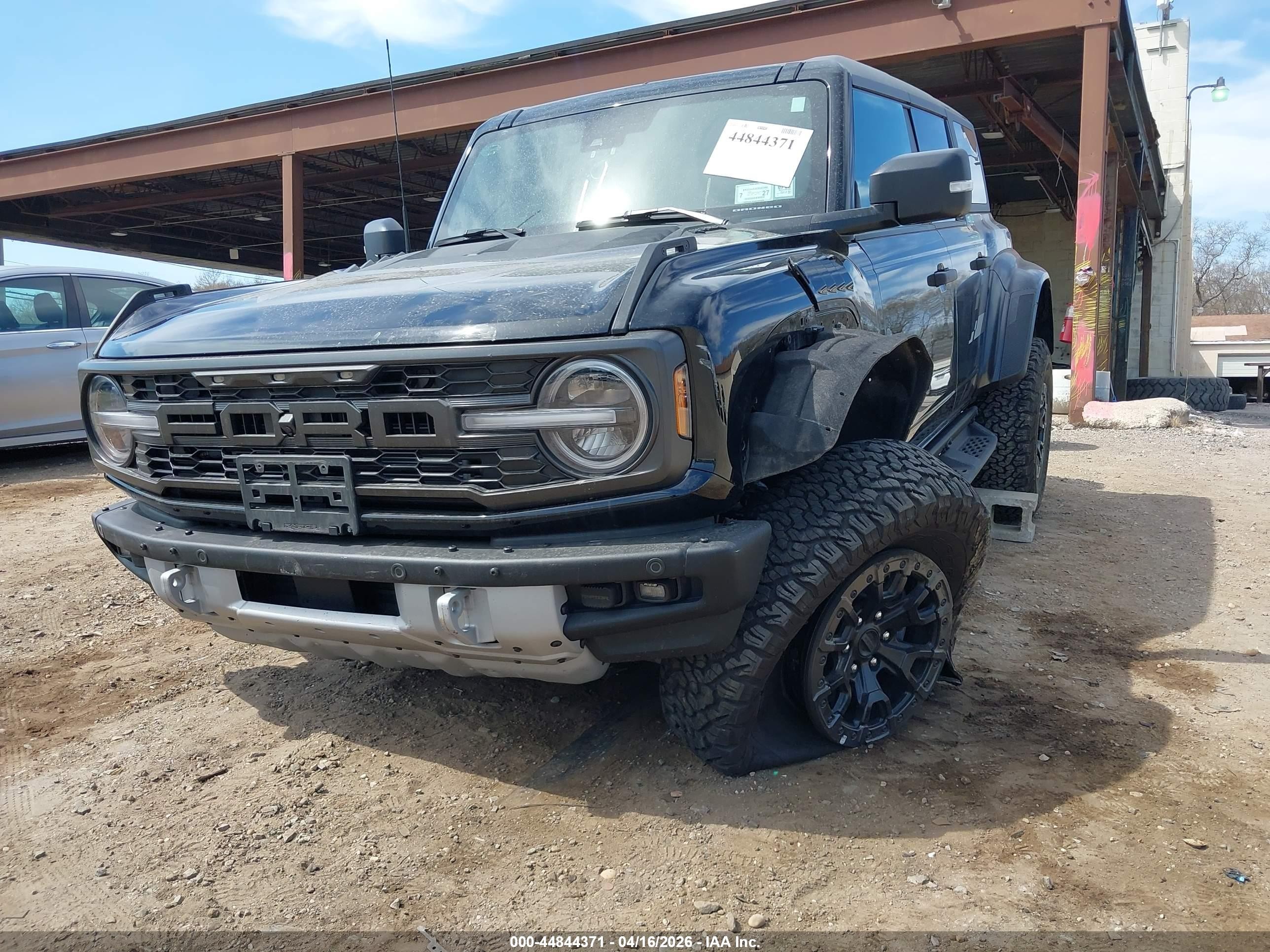 2024 Ford Bronco Raptor Black vin: 1FMEE0RR3RLA62895
