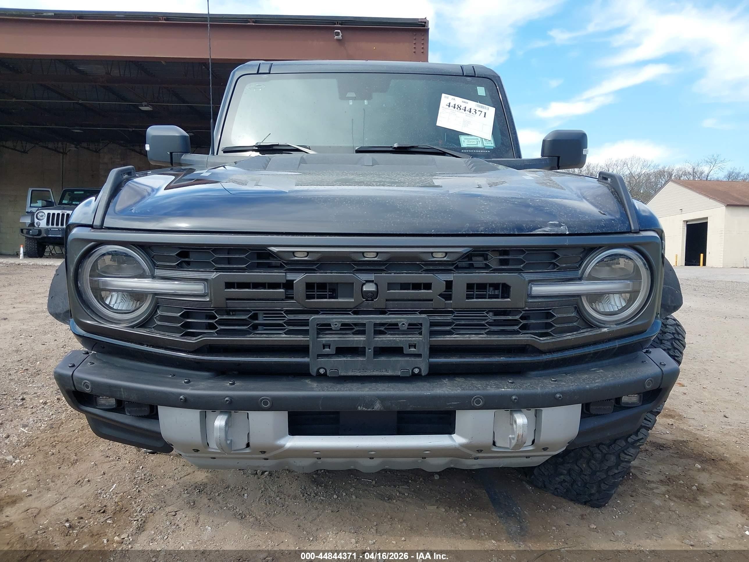 2024 Ford Bronco Raptor Black vin: 1FMEE0RR3RLA62895