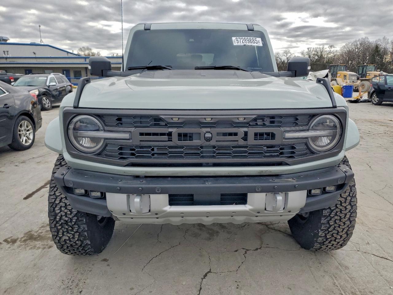 2024 Ford Bronco Raptor Silver vin: 1FMEE0RR5RLA40266