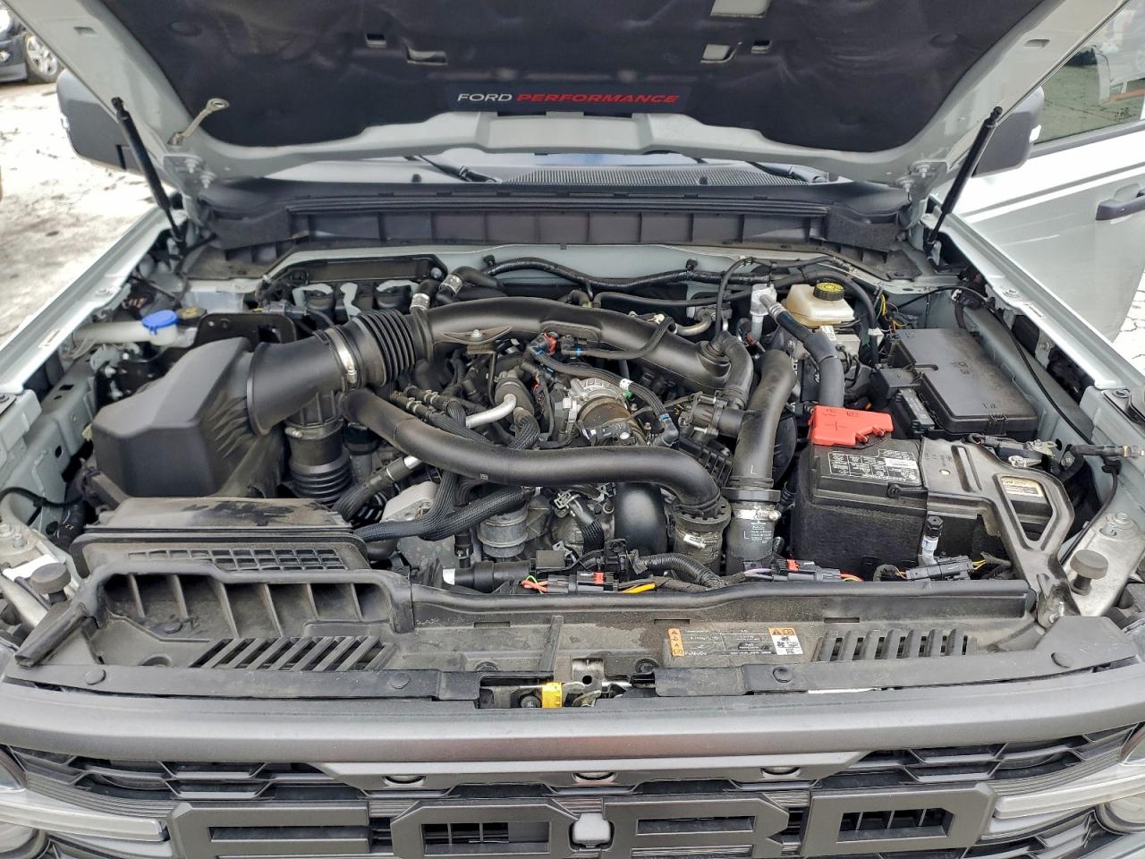 2024 Ford Bronco Raptor Silver vin: 1FMEE0RR5RLA40266
