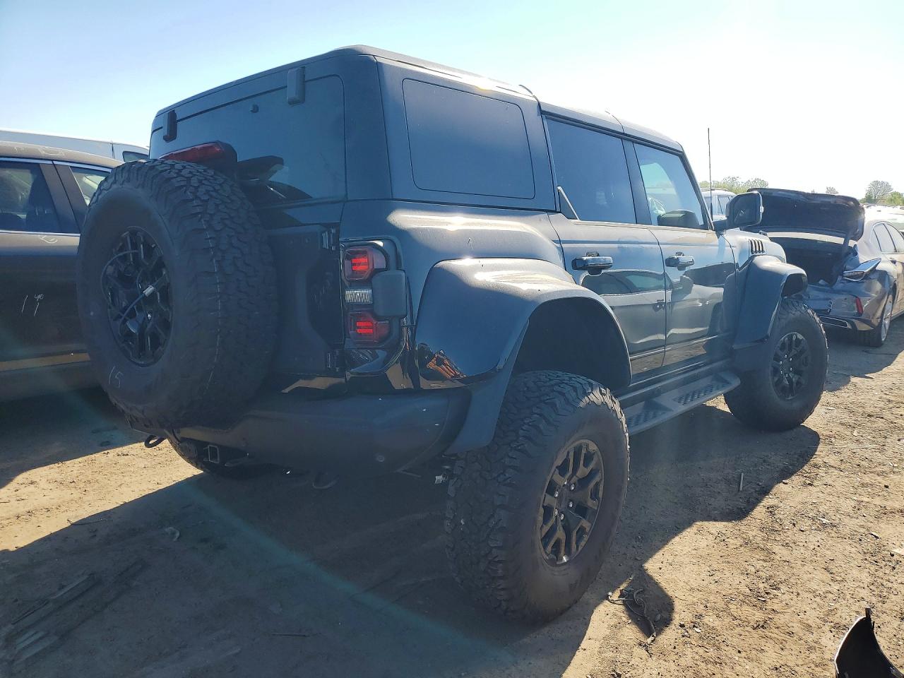 2025 Ford Bronco Raptor Black vin: 1FMEE0RR7SLA40596