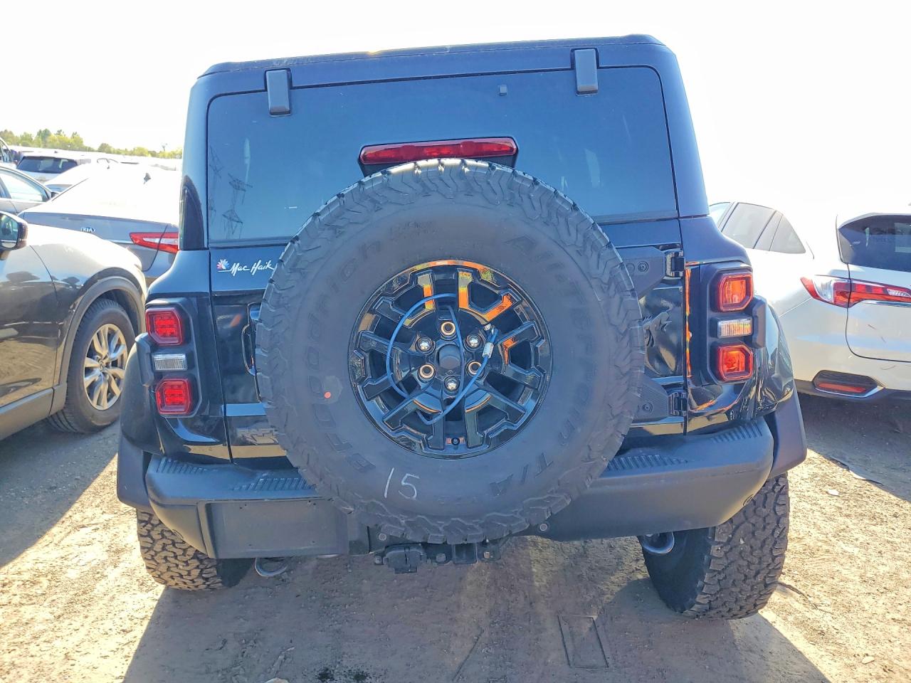 2025 Ford Bronco Raptor Black vin: 1FMEE0RR7SLA40596