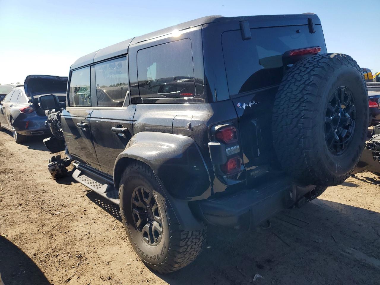 2025 Ford Bronco Raptor Black vin: 1FMEE0RR7SLA40596