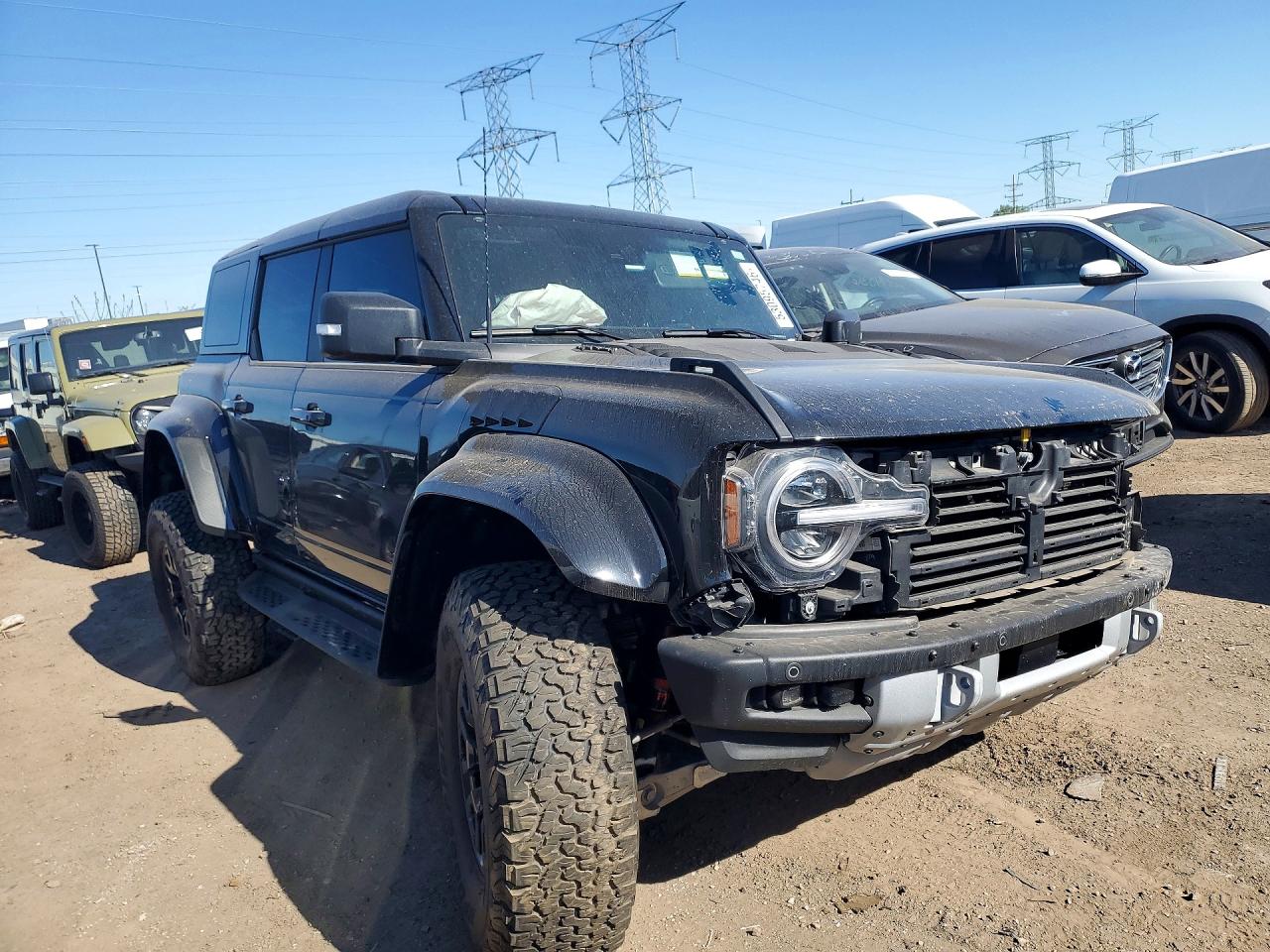 2025 Ford Bronco Raptor Black vin: 1FMEE0RR7SLA40596
