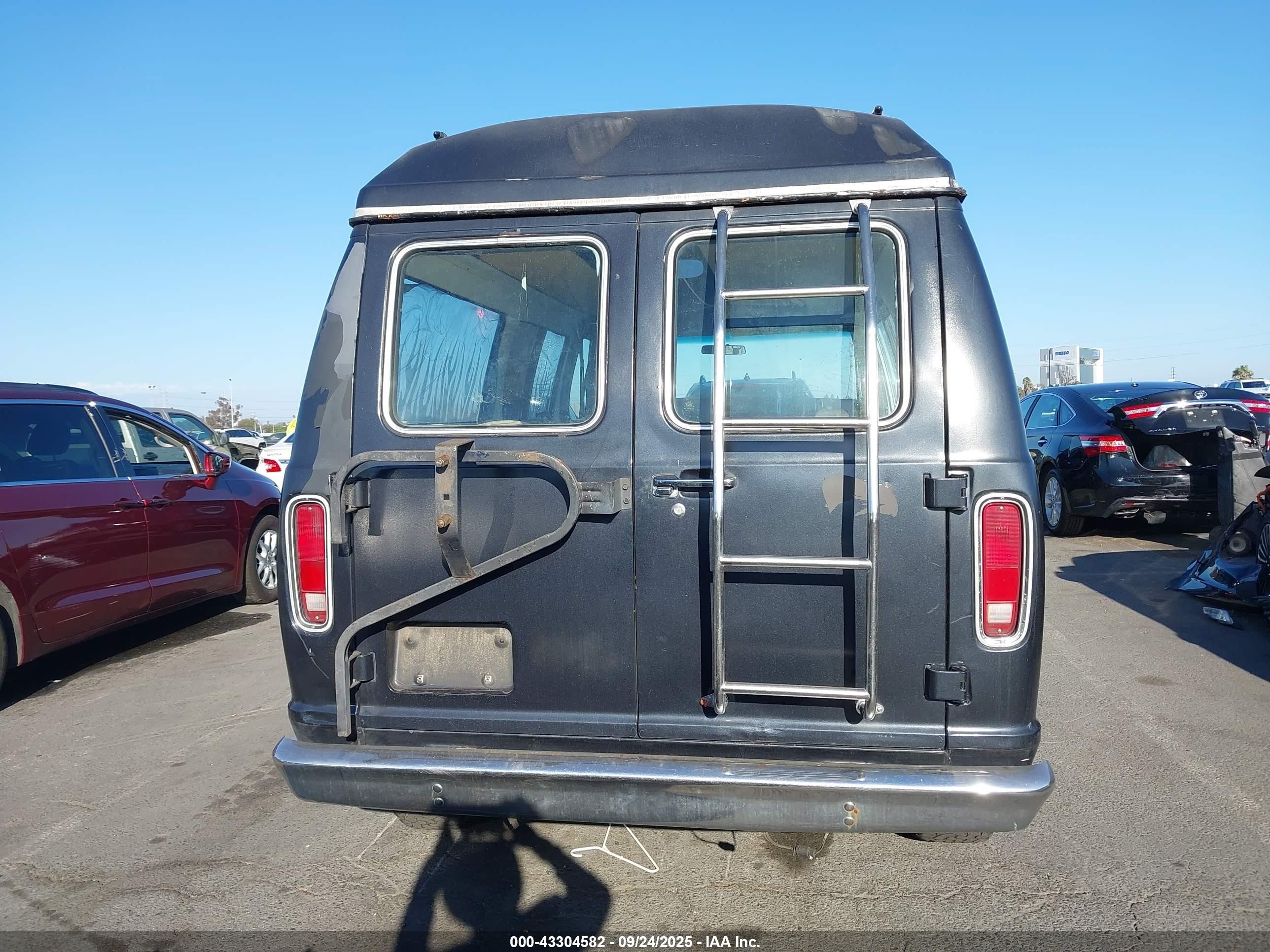1984 Ford Econoline E150 Black vin: 1FMEE11F5EHA42281