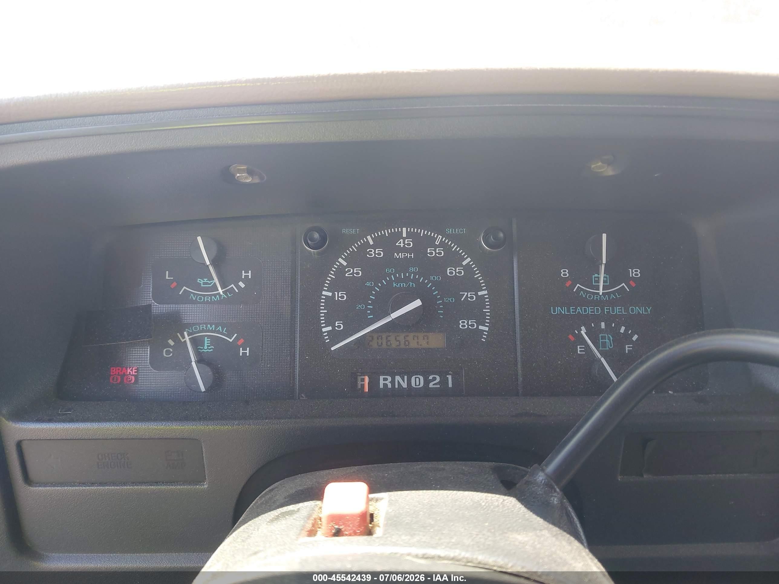 1994 Ford Econoline E150 Бирюзовый vin: 1FMEE11H0RHB10137