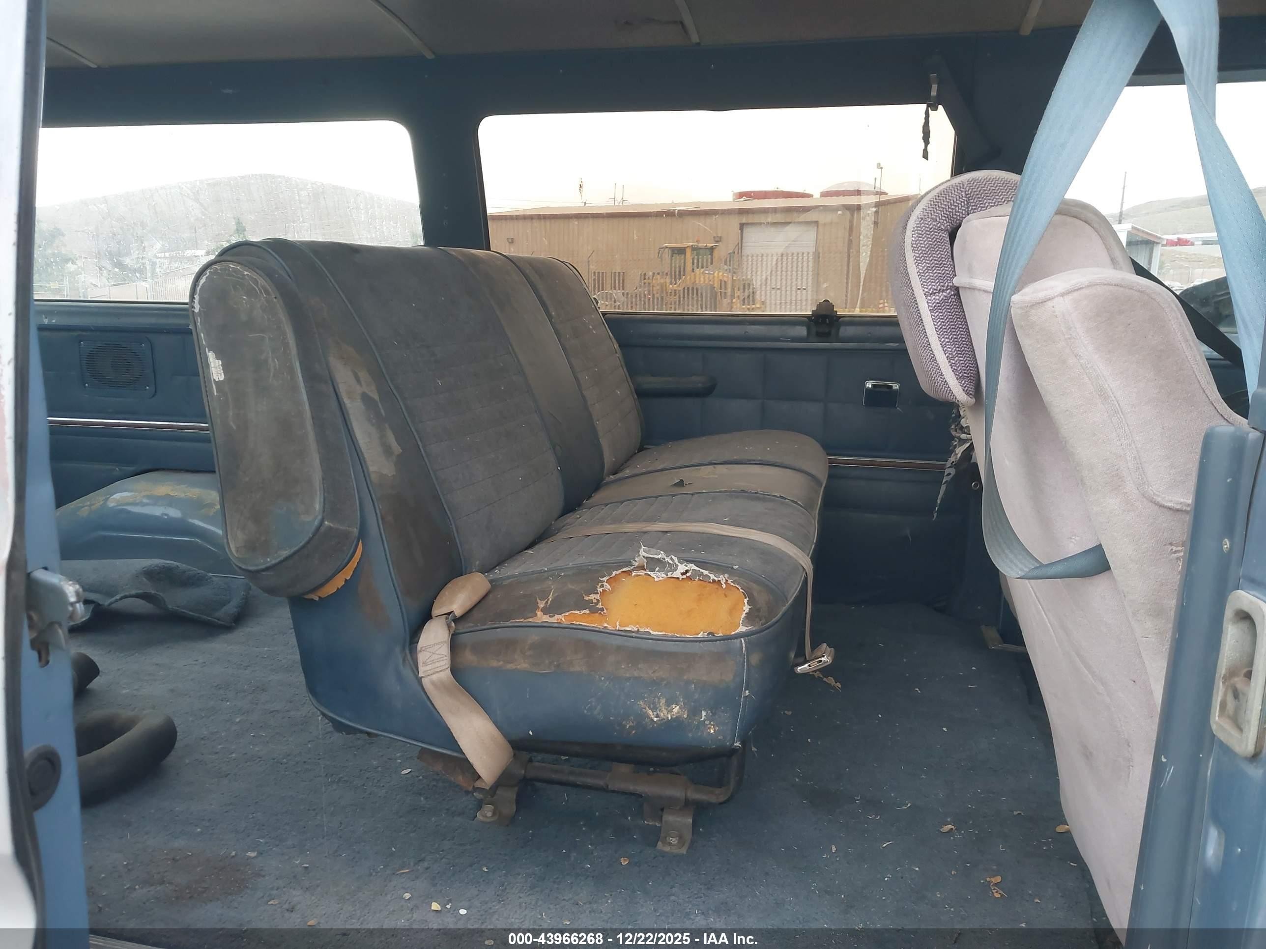1987 Ford Econoline E150 Gray vin: 1FMEE11N8HHB02498