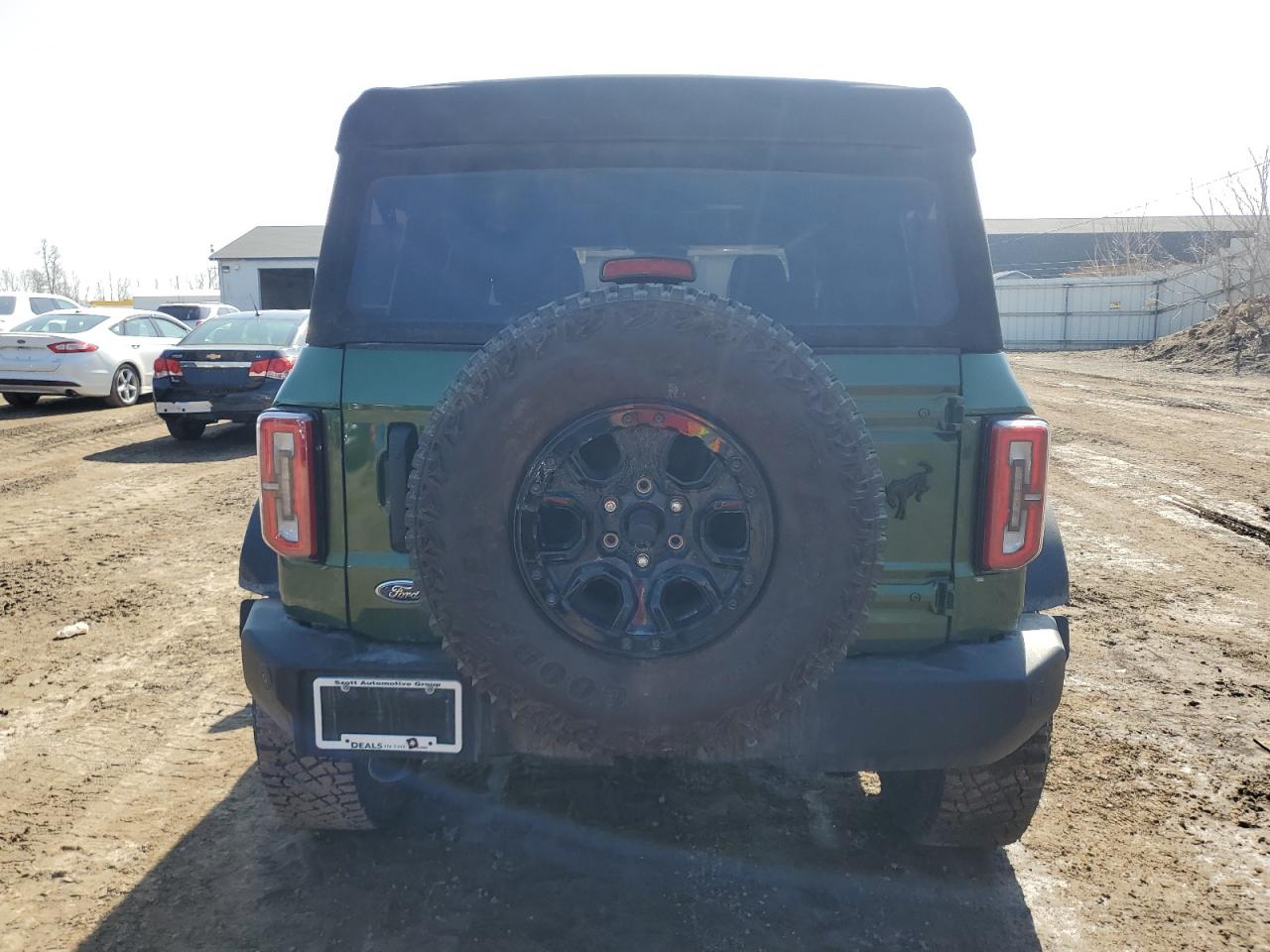 2024 Ford Bronco Wildtrak Green vin: 1FMEE2BP6RLA46131