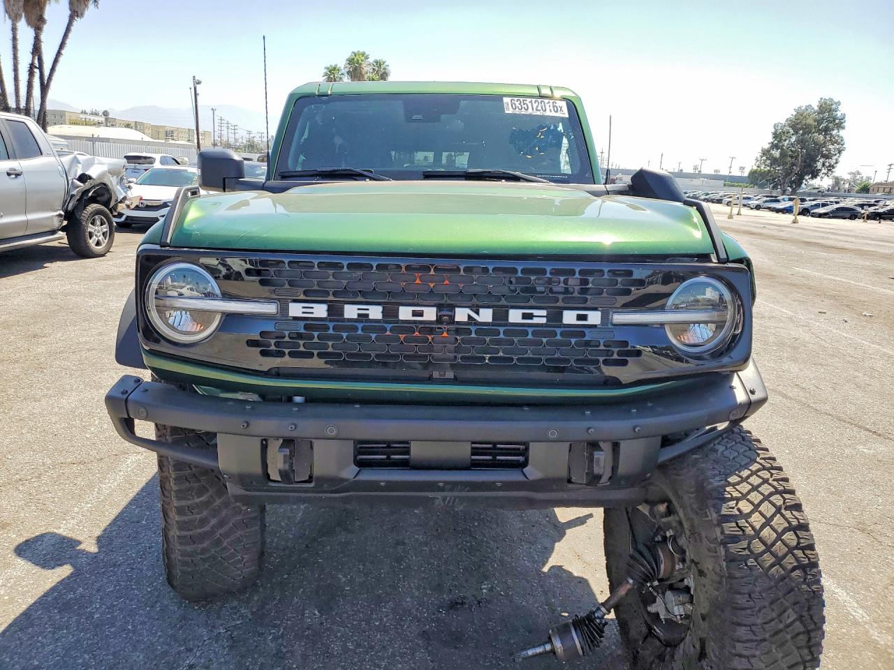 2024 Ford Bronco Wildtrak Green vin: 1FMEE2BP8RLB50393