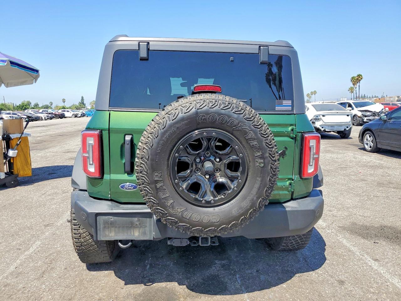 2024 Ford Bronco Wildtrak Green vin: 1FMEE2BP8RLB50393