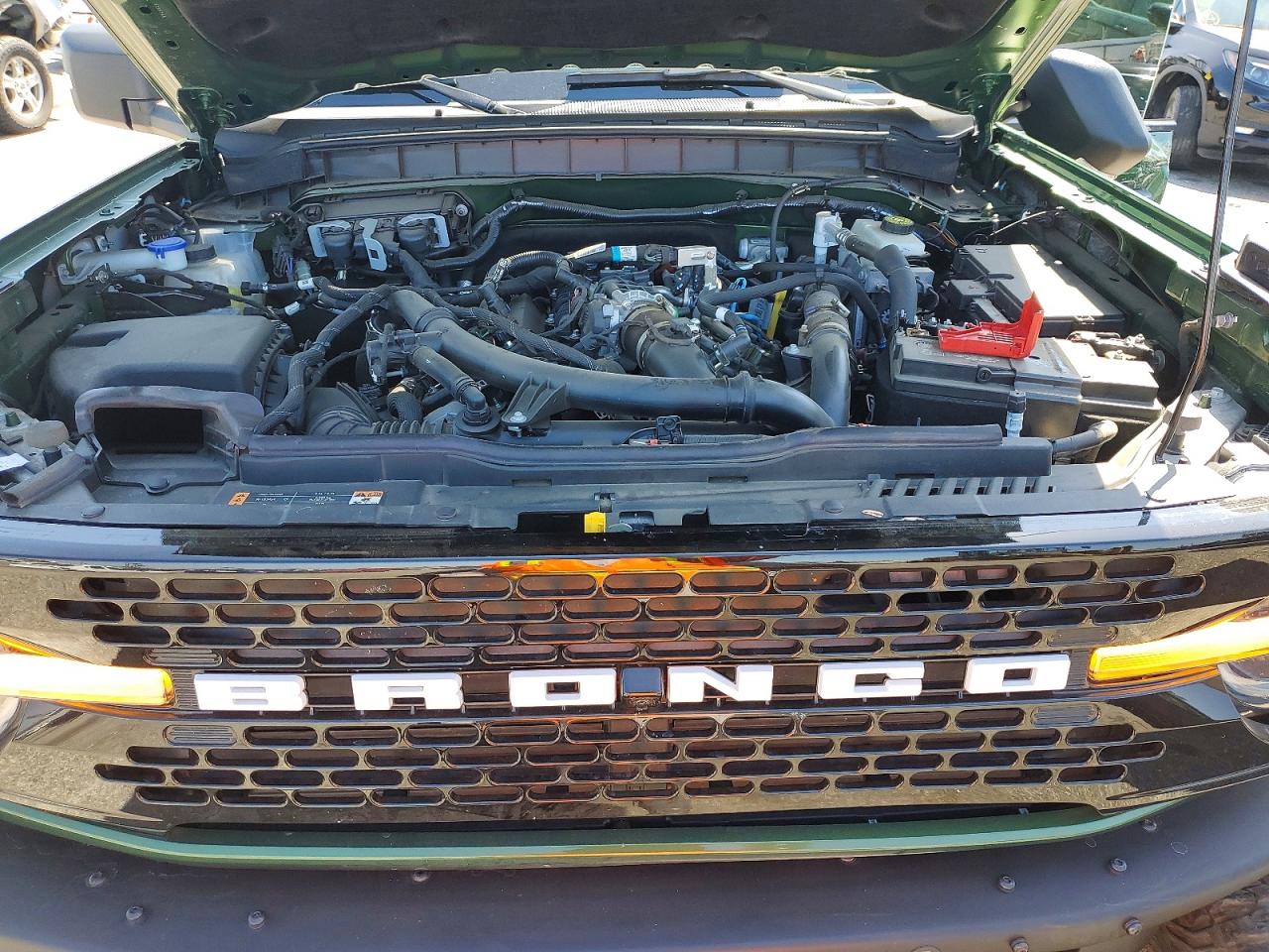 2024 Ford Bronco Wildtrak Green vin: 1FMEE2BP8RLB50393