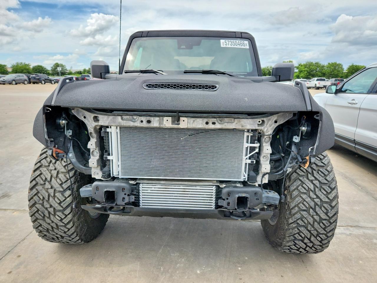 2023 Ford Bronco Base Black vin: 1FMEE5BPXPLB79358
