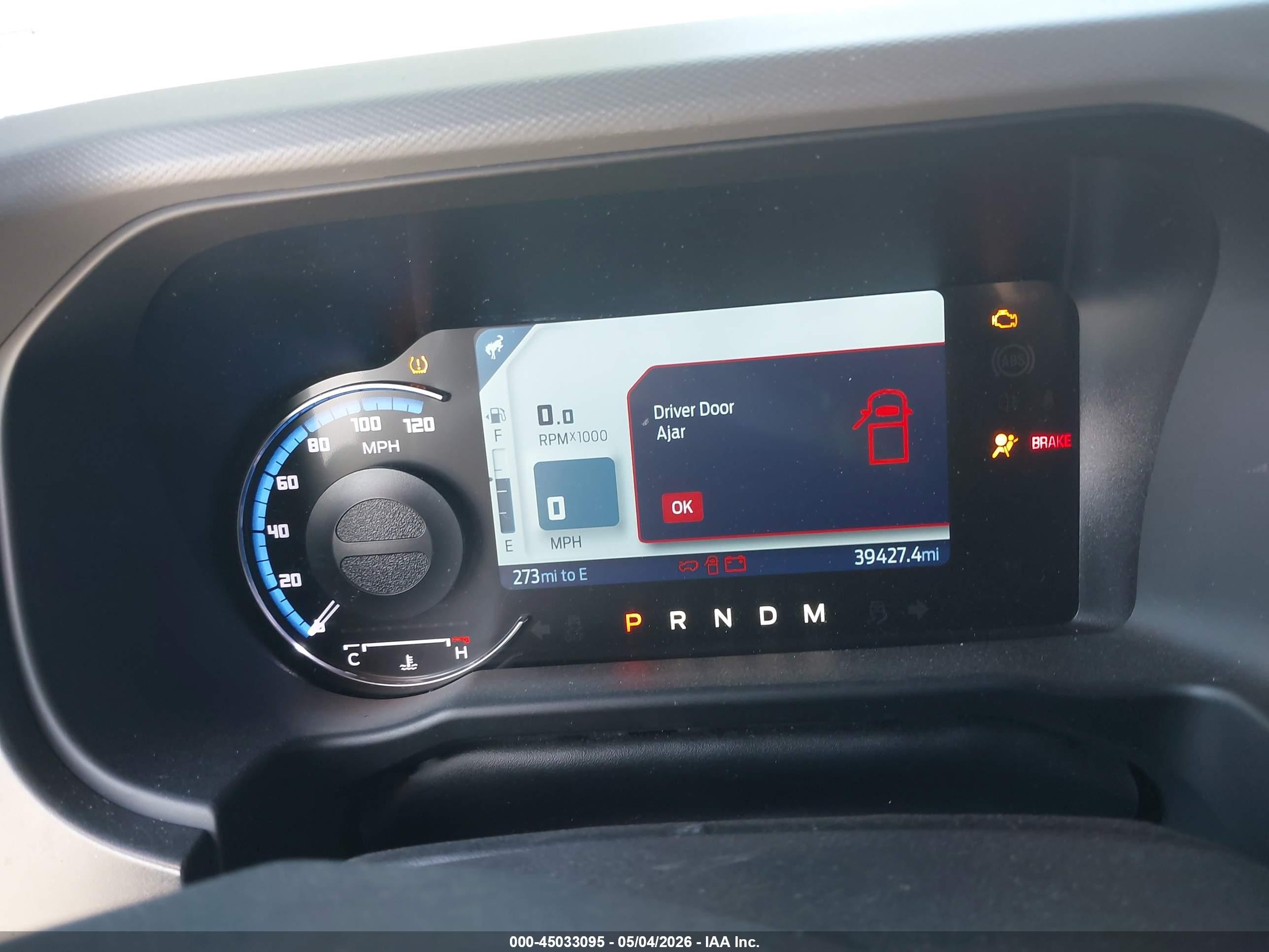 2023 Ford Bronco Black Diamond Blue vin: 1FMEE5DP0PLA90377