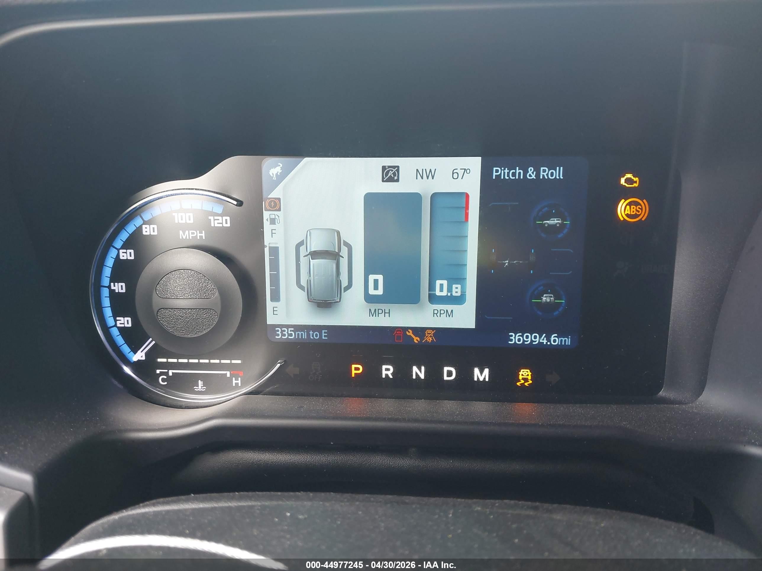 2023 Ford Bronco Outer Banks White vin: 1FMEE5DP2PLC13368