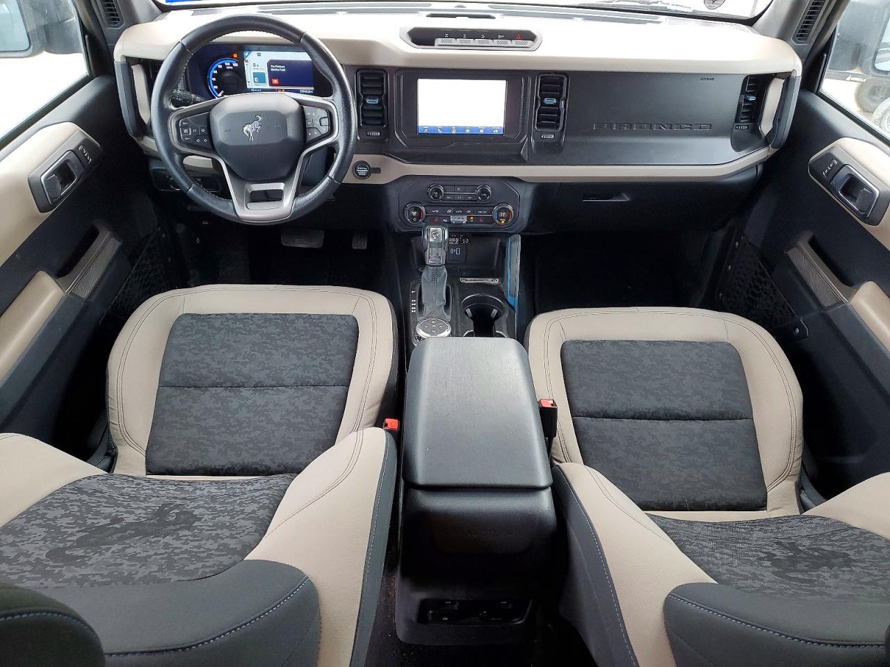 2021 Ford Bronco Base Blue vin: 1FMEE5DP4MLA63372