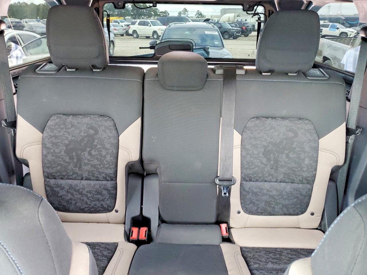 2021 Ford Bronco Base Blue vin: 1FMEE5DP4MLA63372
