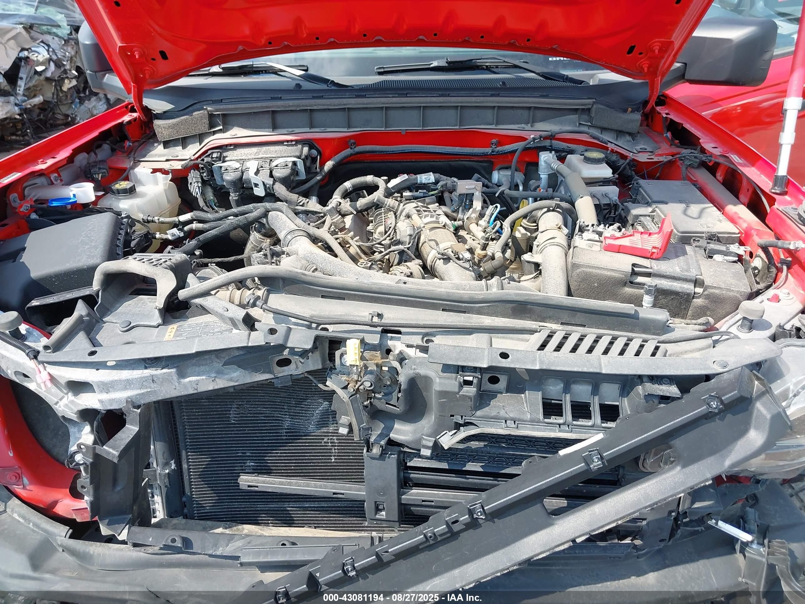 2022 Ford Bronco Wildtrak Red vin: 1FMEE5DP9NLA97762