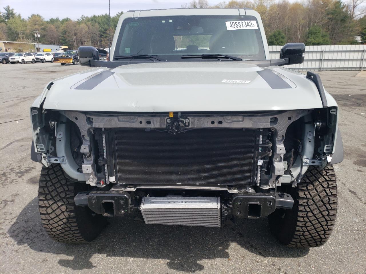 2021 Ford Bronco First Edition Gray vin: 1FMEE5EPXMLA43447