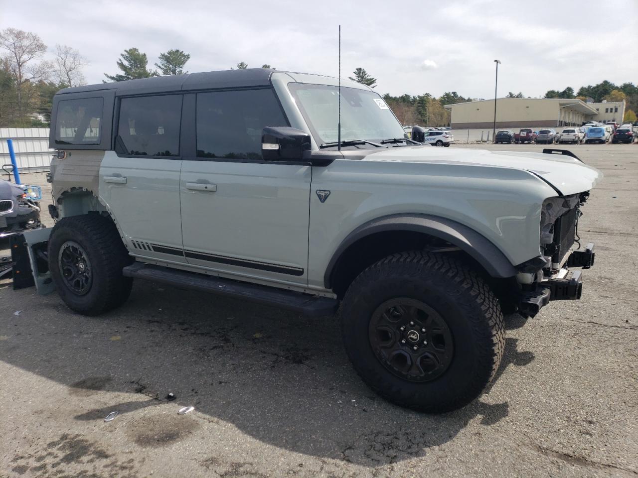 2021 Ford Bronco First Edition Gray vin: 1FMEE5EPXMLA43447