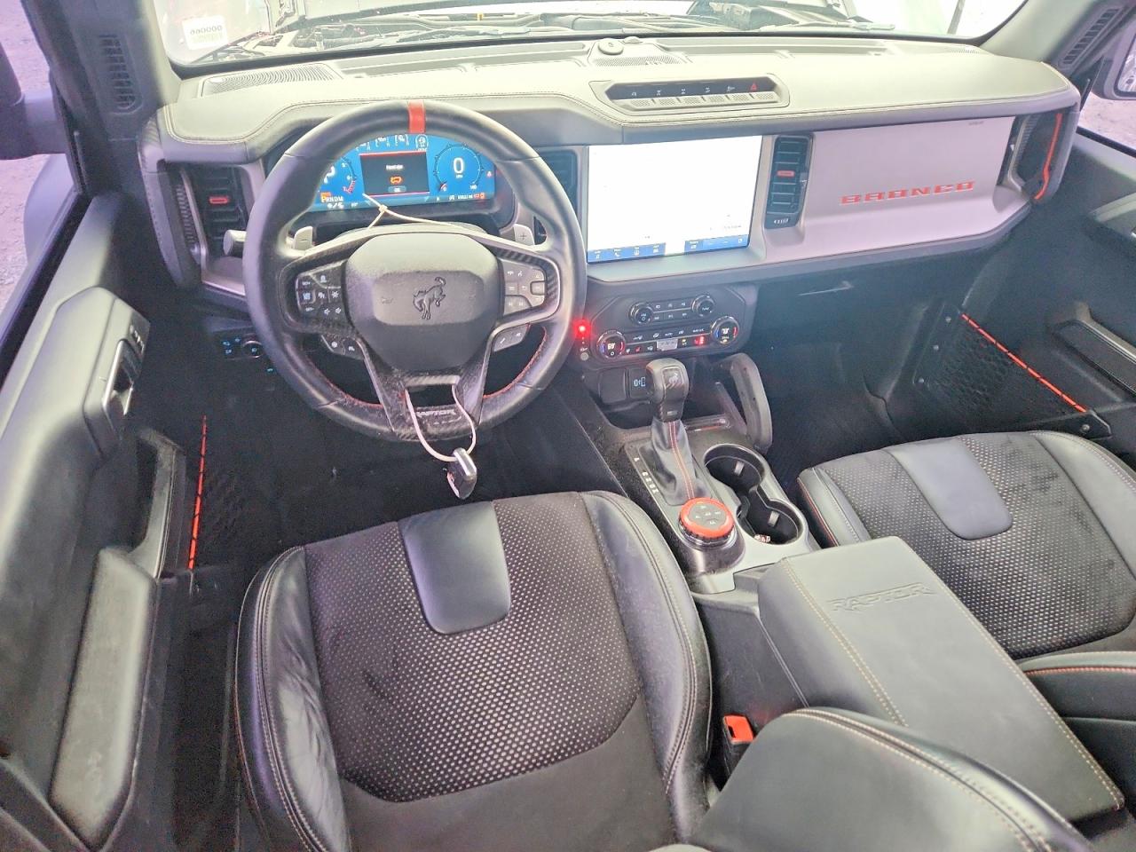 2023 Ford Bronco Raptor Black vin: 1FMEE5JR3PLC06161