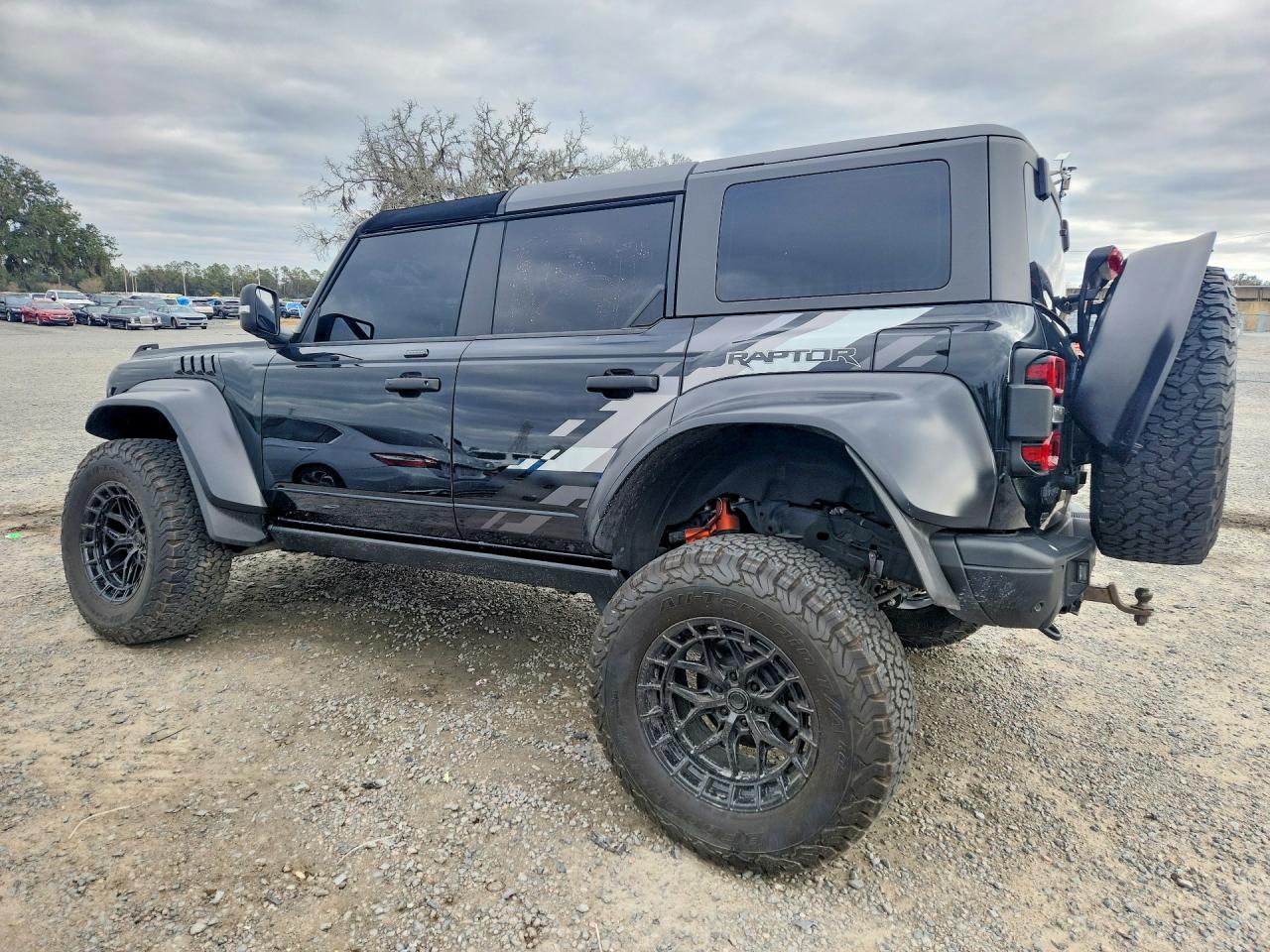 2023 Ford Bronco Raptor Black vin: 1FMEE5JR3PLC06161