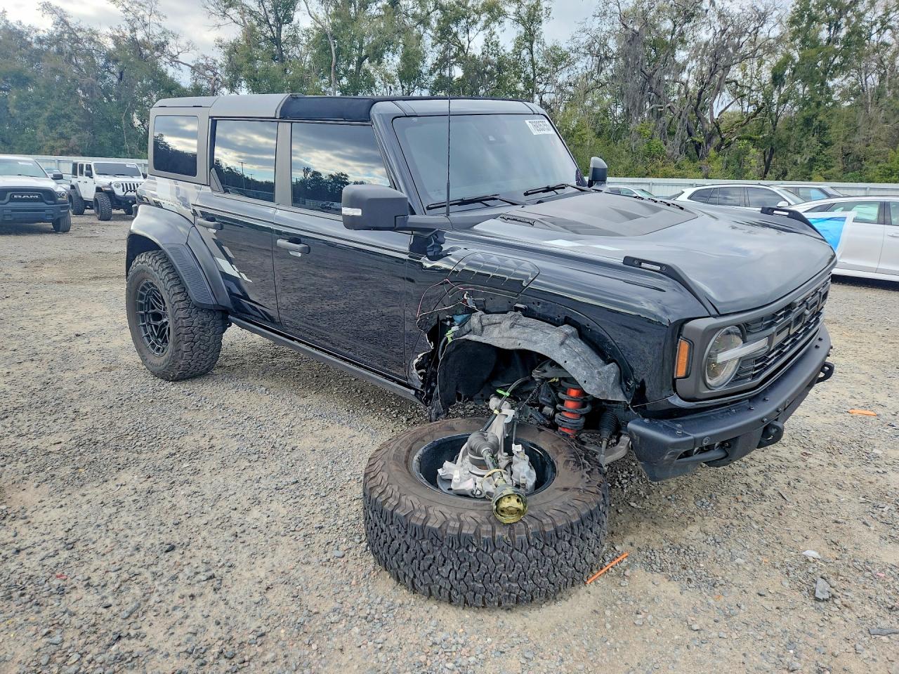 2023 Ford Bronco Raptor Black vin: 1FMEE5JR3PLC06161