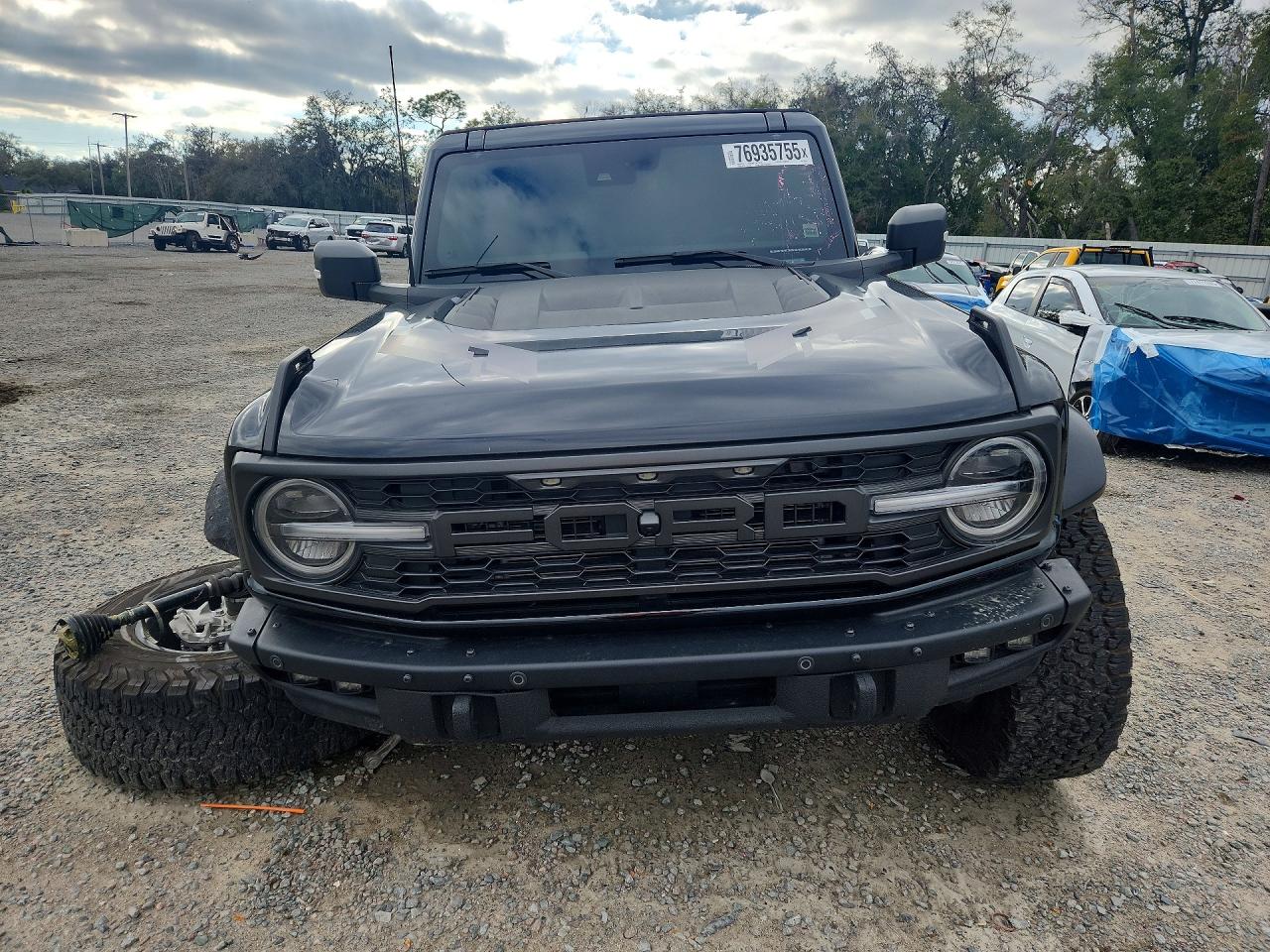 2023 Ford Bronco Raptor Black vin: 1FMEE5JR3PLC06161