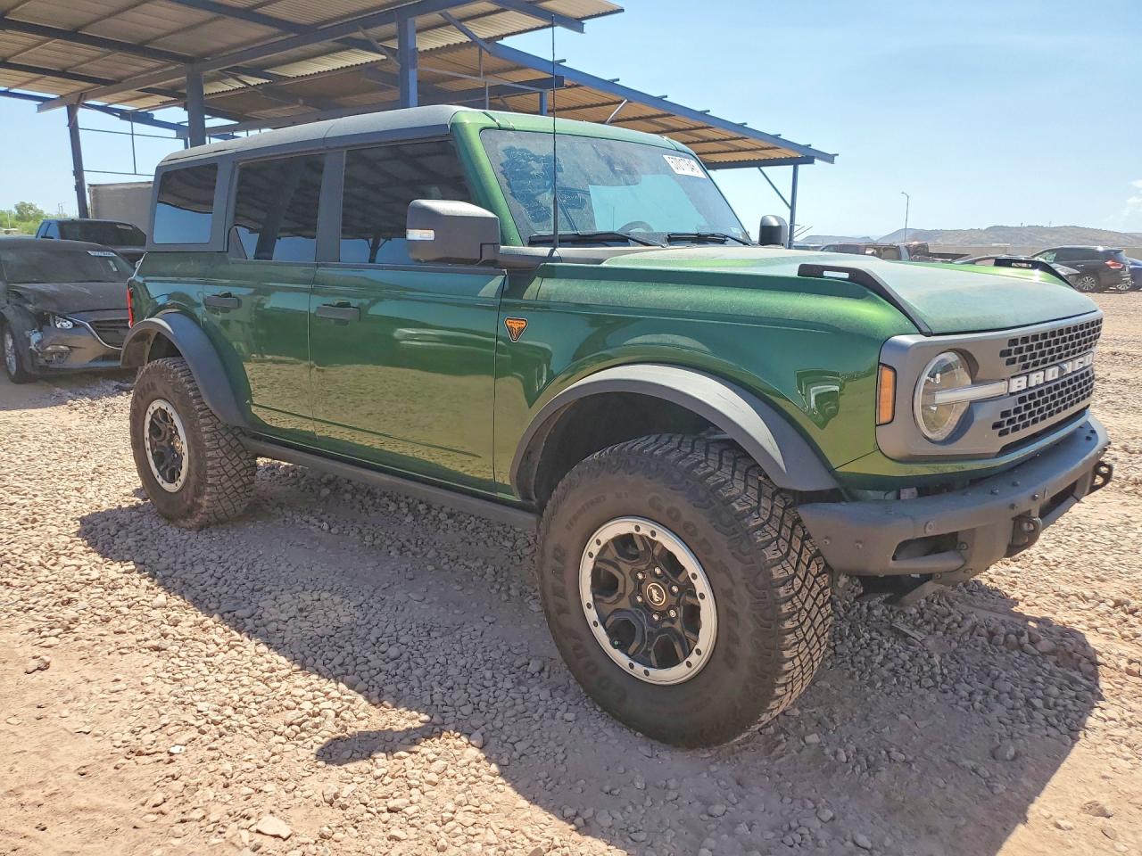 2024 Ford Bronco Badlands Green vin: 1FMEE9BP9RLB16116