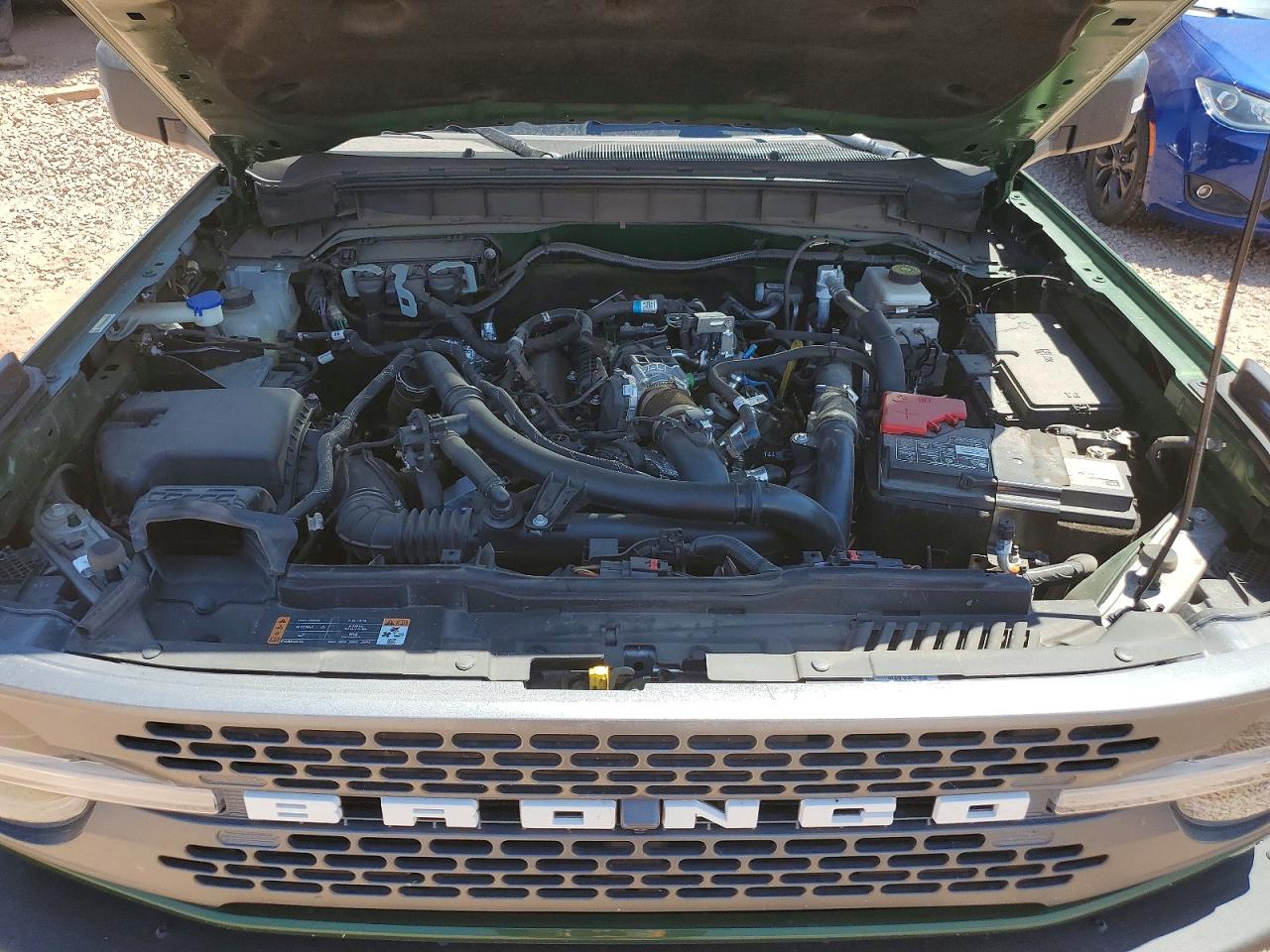 2024 Ford Bronco Badlands Green vin: 1FMEE9BP9RLB16116