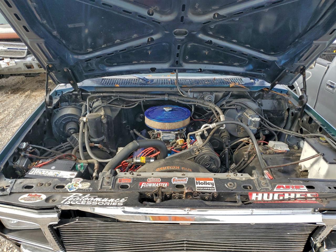 1983 Ford Bronco U100 Синий vin: 1FMEU15F6DLA09640
