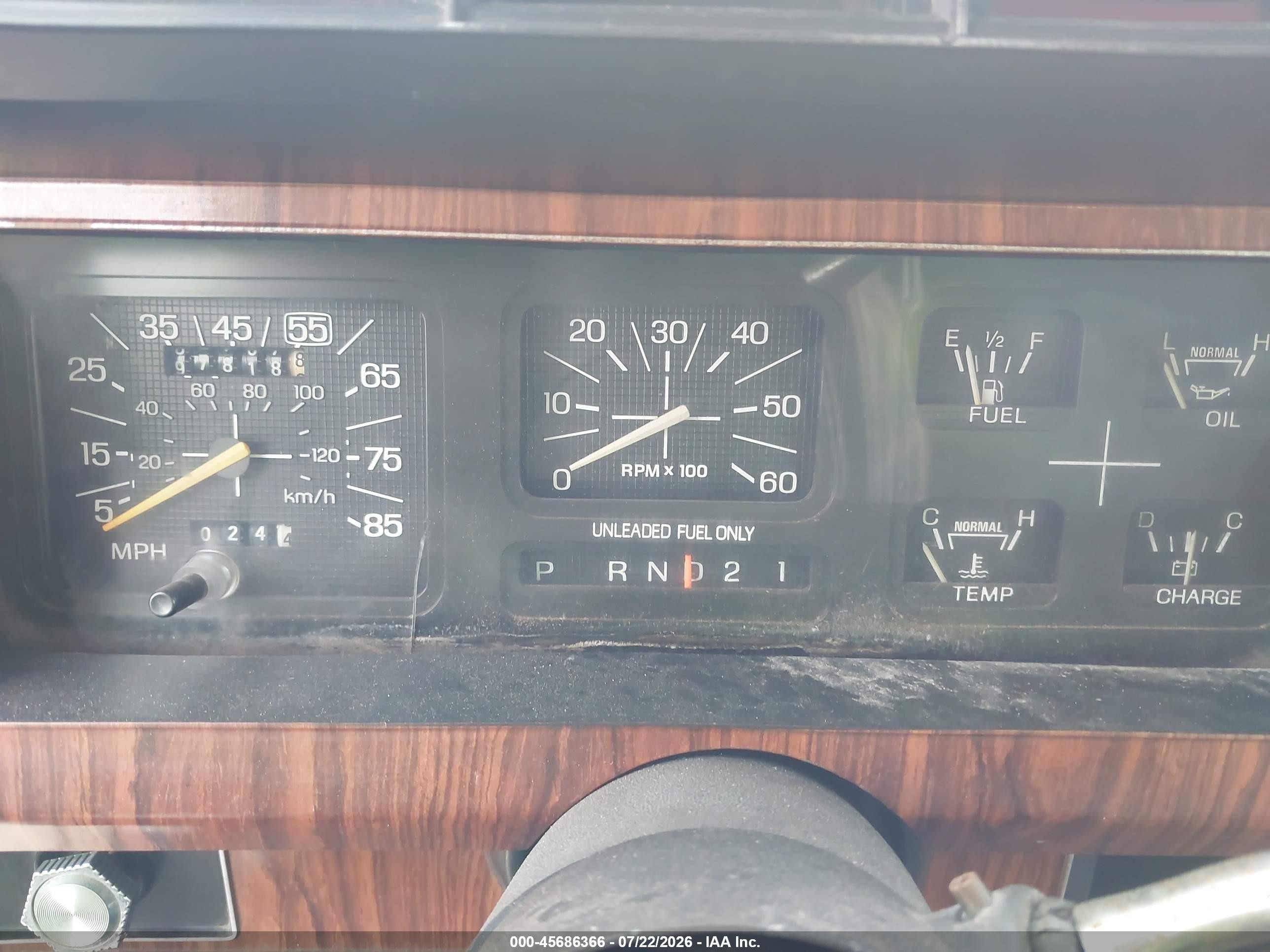 1983 Ford Bronco U100 White vin: 1FMEU15F8DLA48262