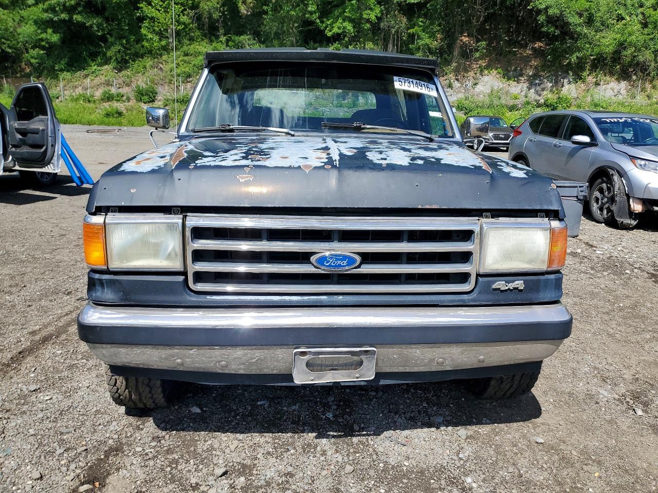 1991 Ford Bronco U100 Black vin: 1FMEU15H1MLA09532