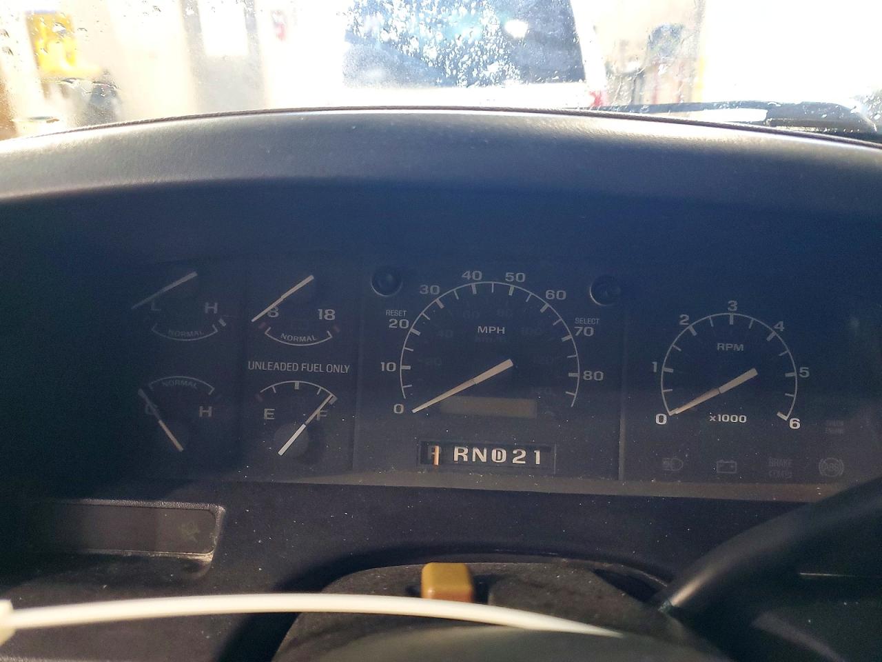 1996 Ford Bronco U100 Teal vin: 1FMEU15H1TLB48073