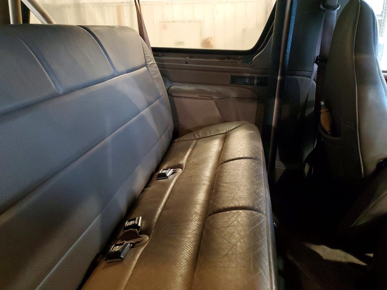 1996 Ford Bronco U100 Teal vin: 1FMEU15H1TLB48073