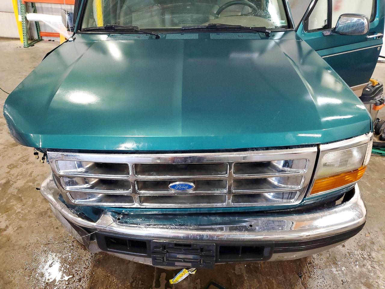 1996 Ford Bronco U100 Teal vin: 1FMEU15H1TLB48073