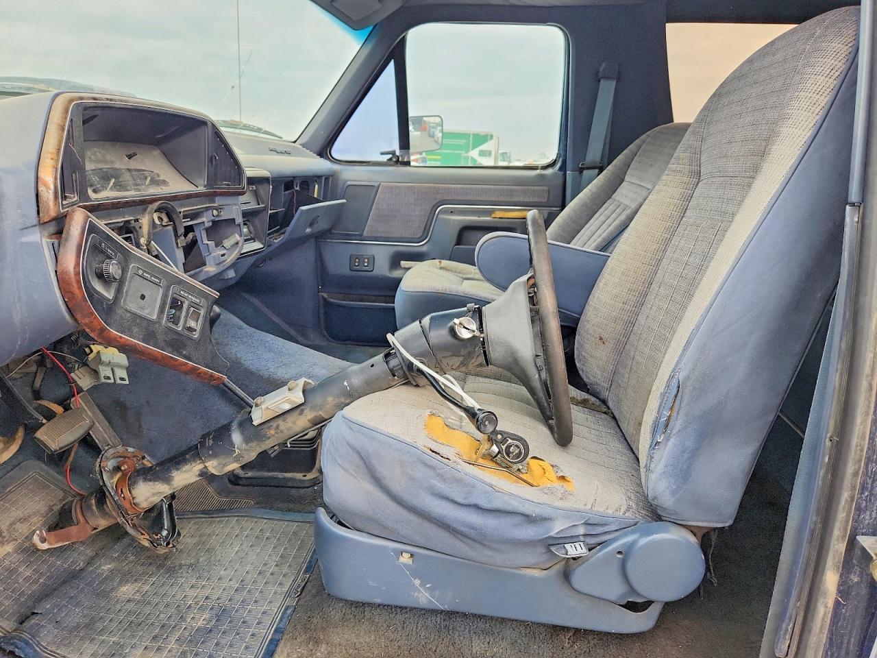 1991 Ford Bronco U100 Blue vin: 1FMEU15H3MLA33427