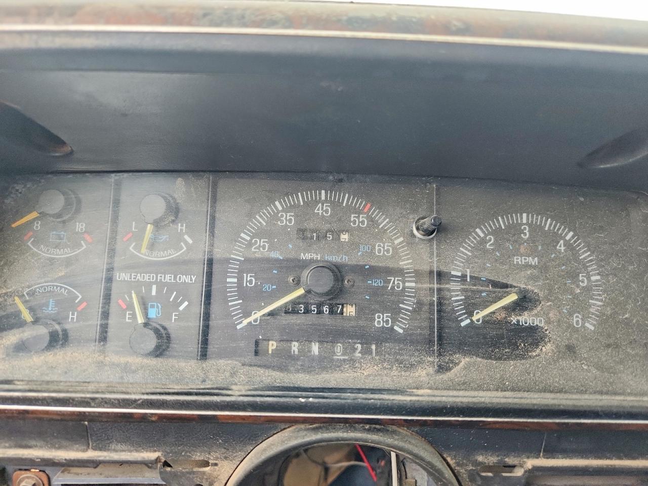 1991 Ford Bronco U100 Blue vin: 1FMEU15H3MLA33427