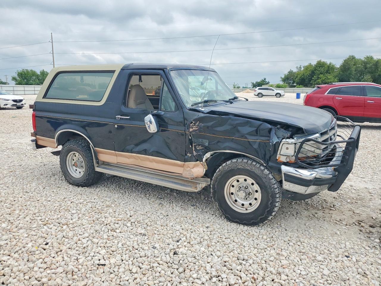1994 Ford Bronco U100 Black vin: 1FMEU15H3RLA96423