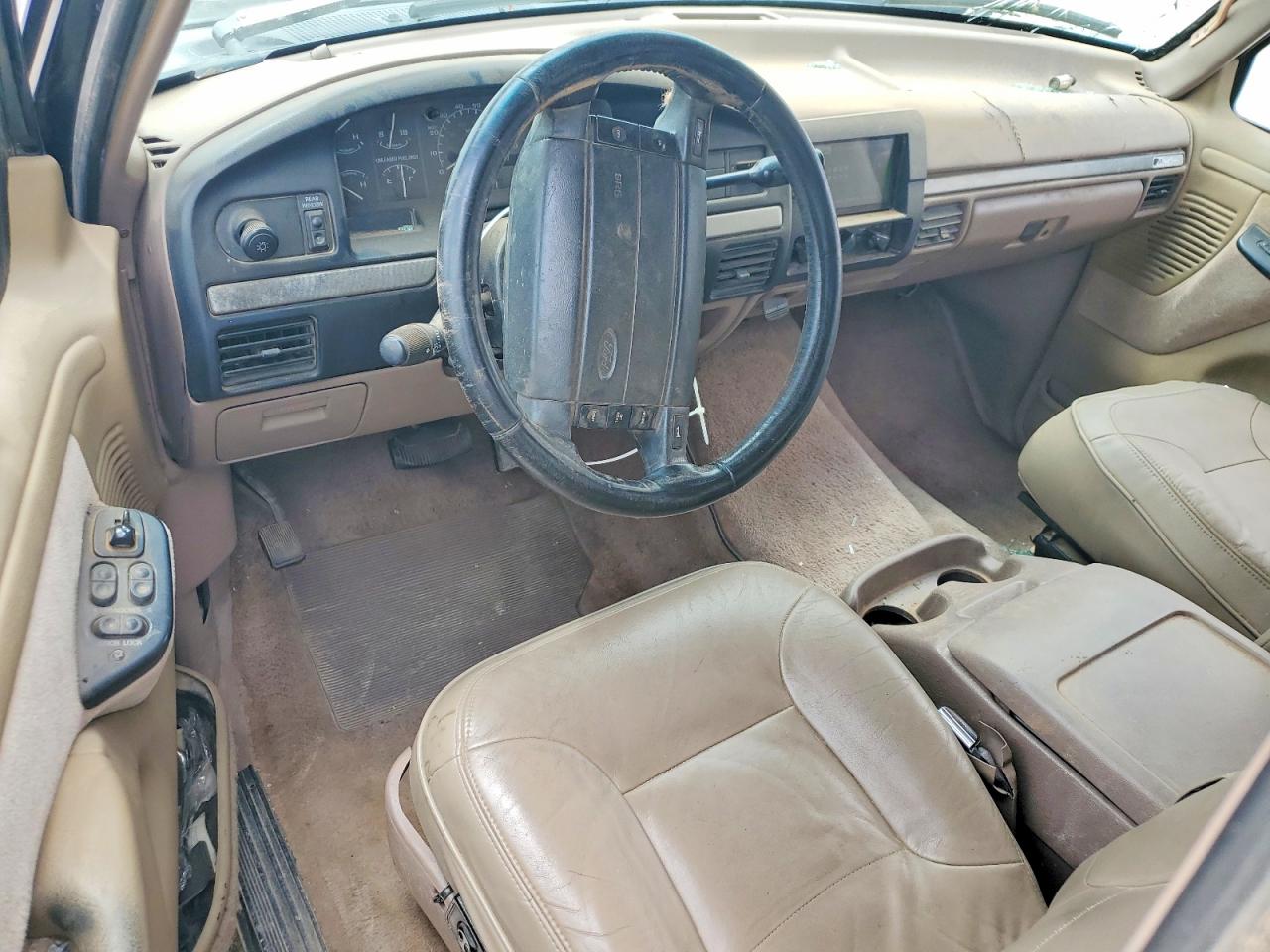 1994 Ford Bronco U100 Black vin: 1FMEU15H3RLA96423