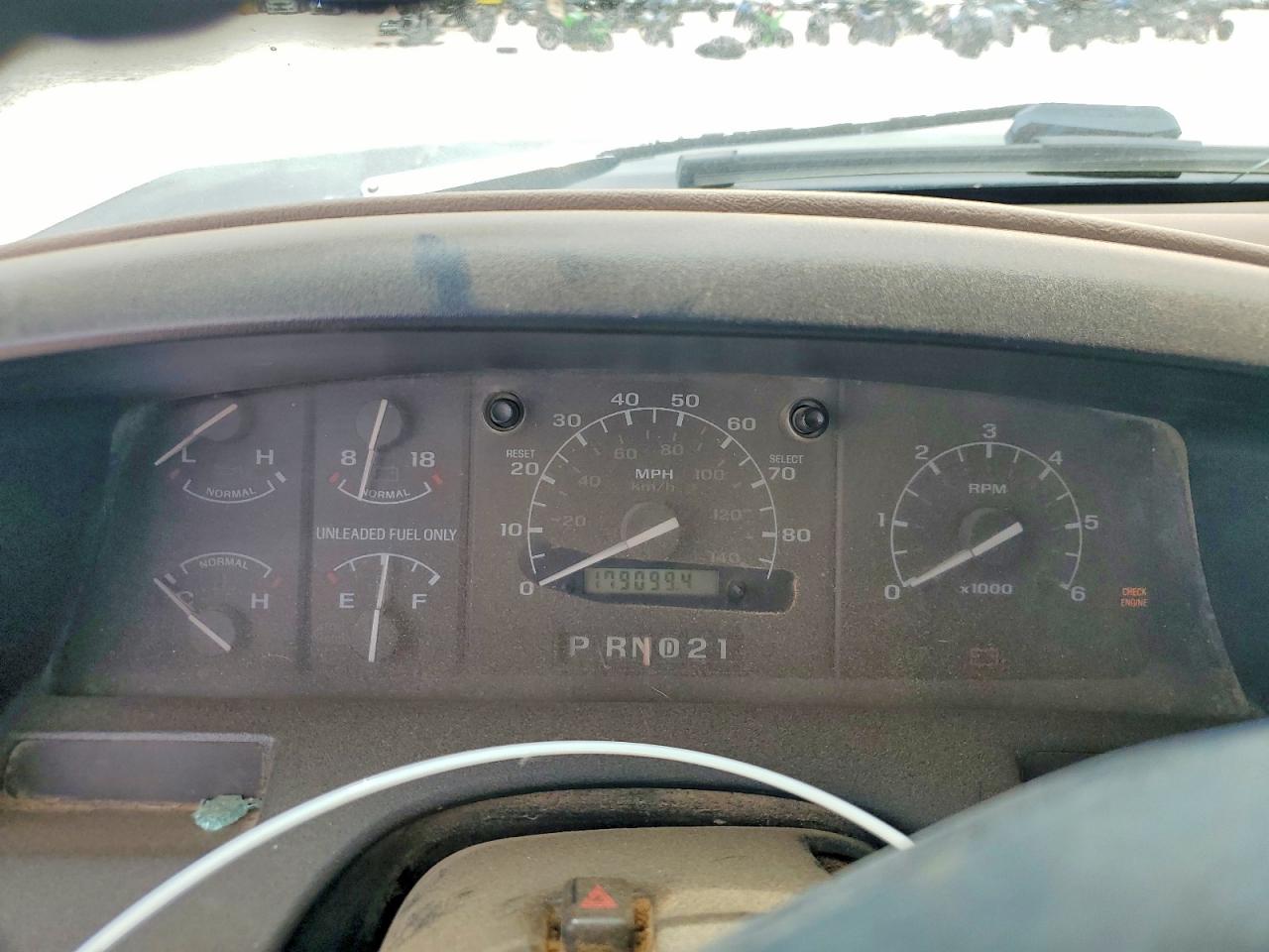 1994 Ford Bronco U100 Black vin: 1FMEU15H3RLA96423