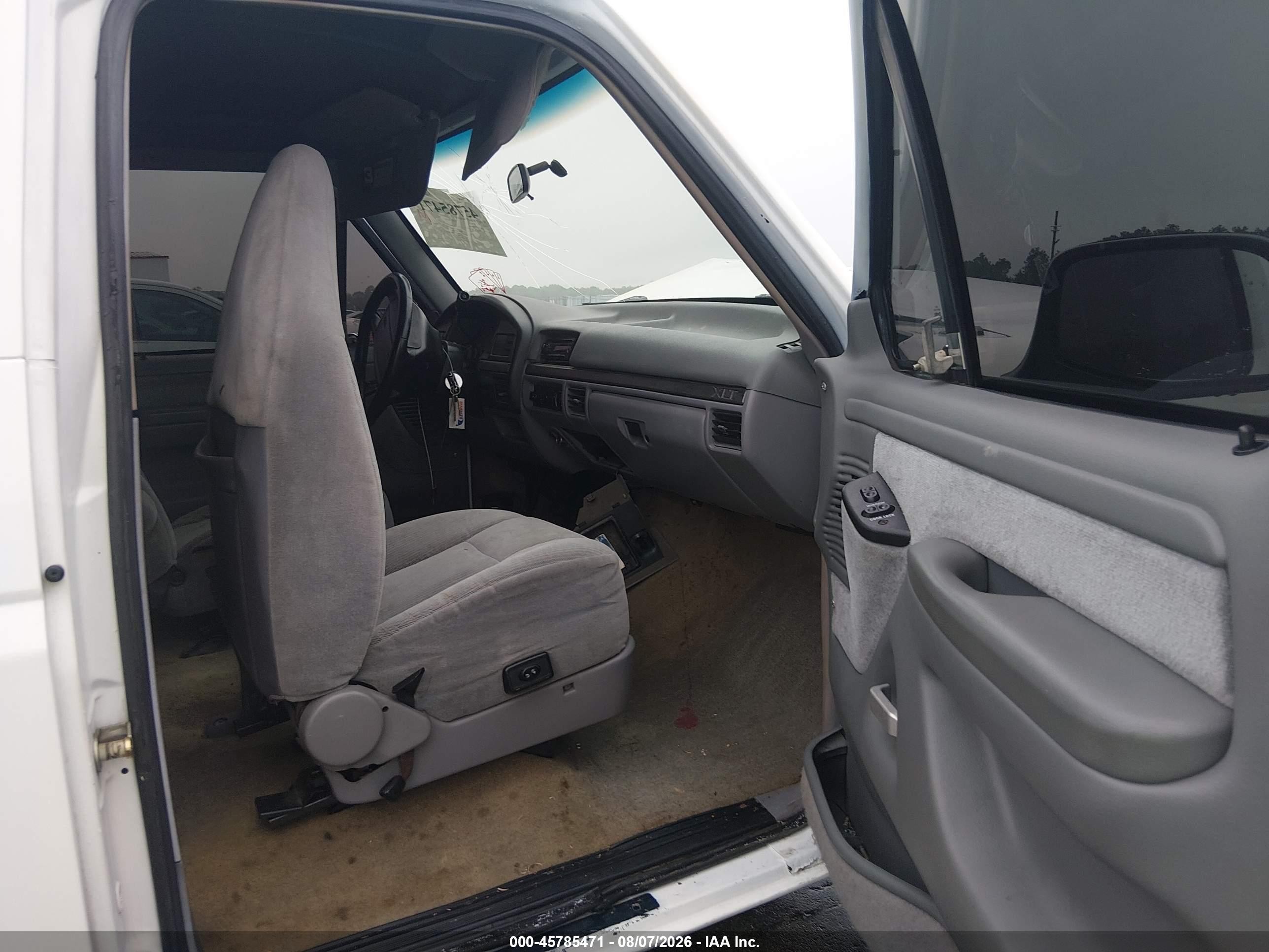1994 Ford Bronco U100 White vin: 1FMEU15H3RLB43952