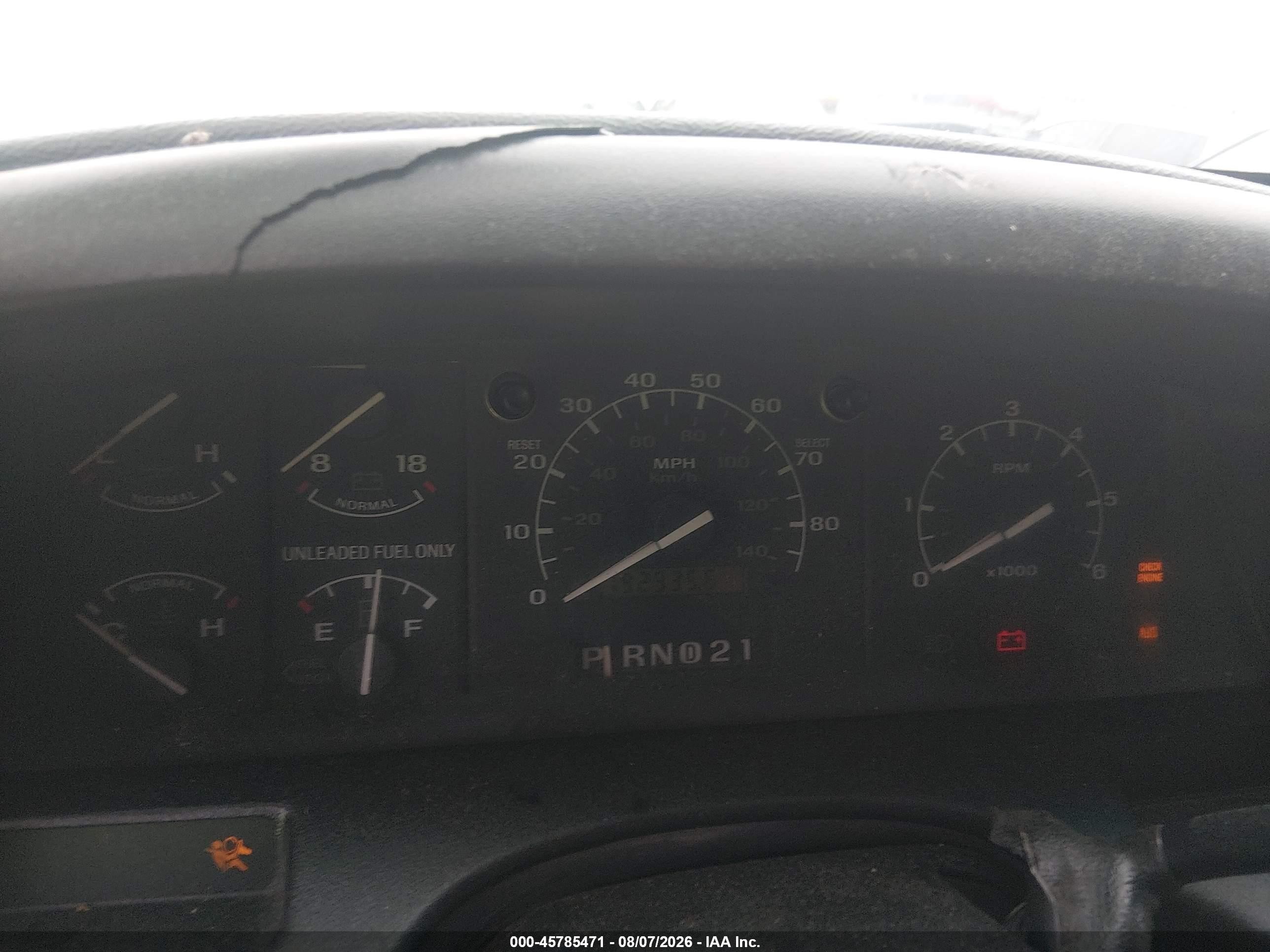 1994 Ford Bronco U100 White vin: 1FMEU15H3RLB43952