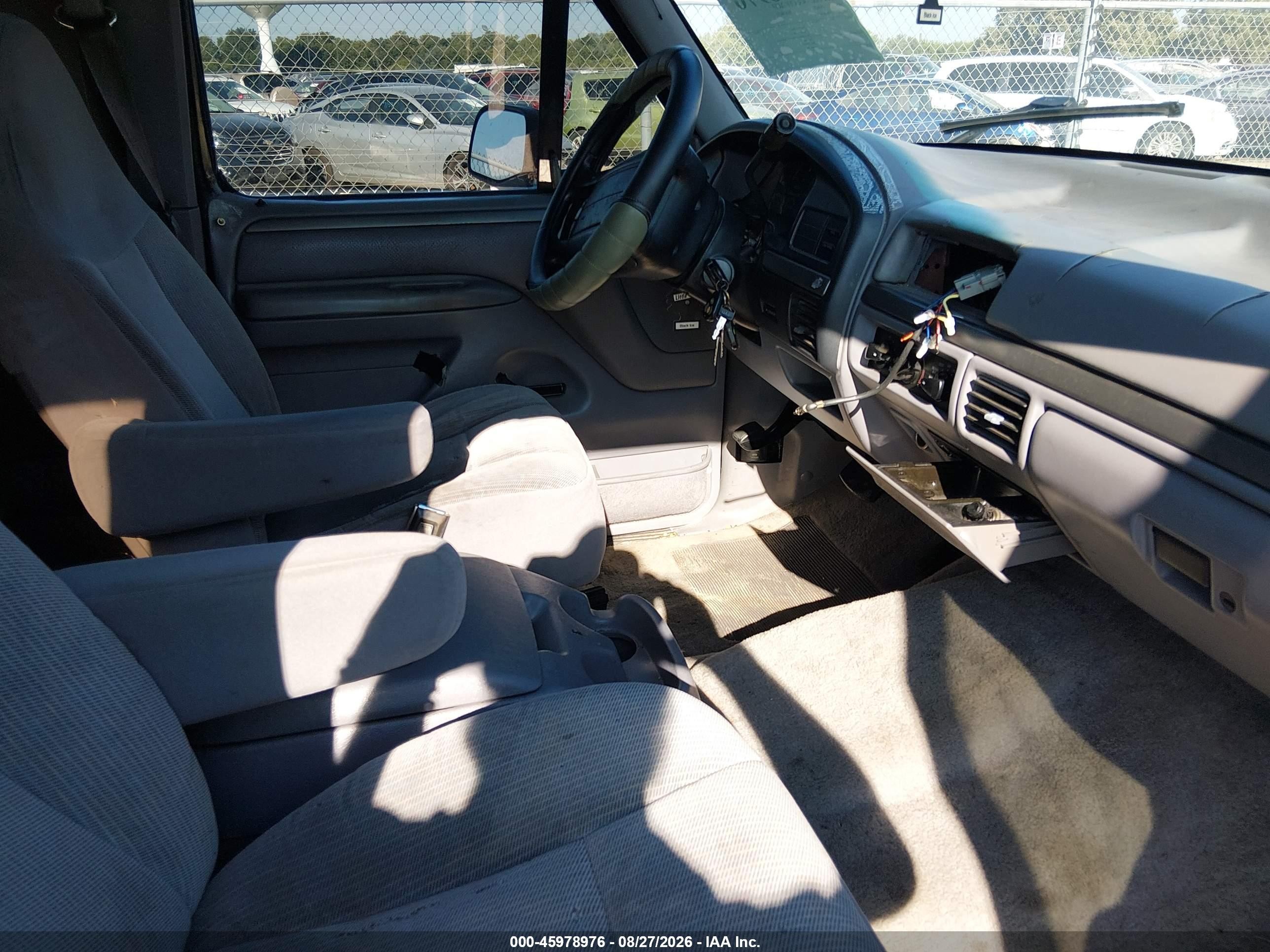 1995 Ford Bronco U100 Black vin: 1FMEU15H3SLB03800