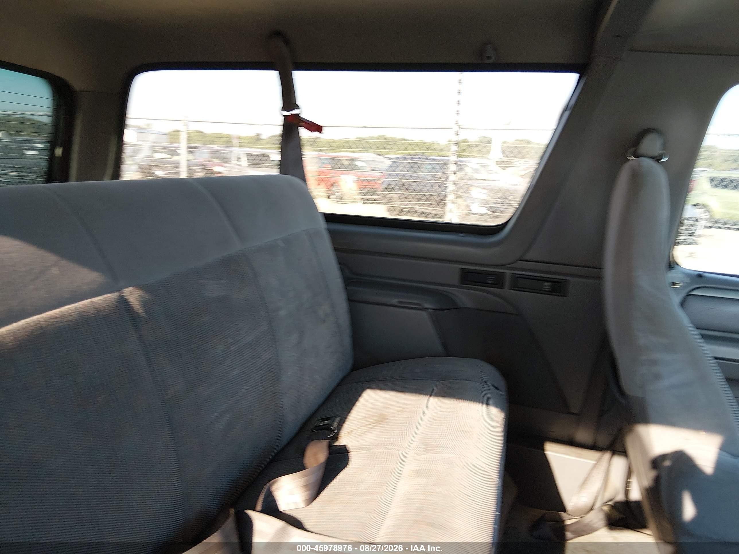 1995 Ford Bronco U100 Black vin: 1FMEU15H3SLB03800