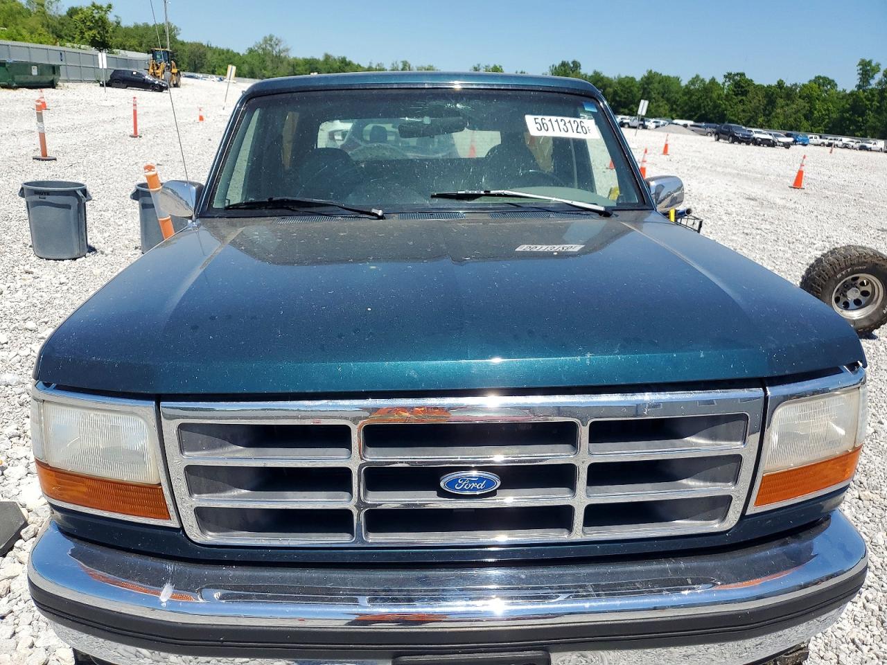 1995 Ford Bronco U100 Green vin: 1FMEU15H7SLA61583