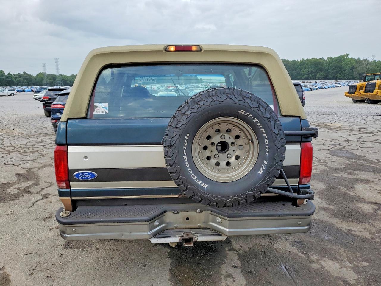 1995 Ford Bronco U100 Blue vin: 1FMEU15H7SLB87300